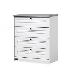 Aini Chest of Drawer White...