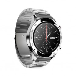 Hifuture Go Pro Smartwatch Silver Swiss-style Stainless Steel