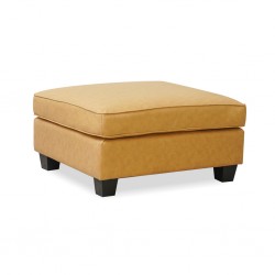 Bella Sofa Corner in Mustard Col Leather Gel