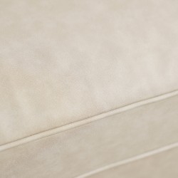 Bella Sofa Corner In Stone Col Leather Gel