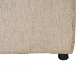 Olwen Sofa Corner LHF 2S & RHF 3S & Ottoman Beige W/Brown