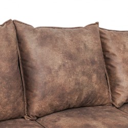 Hunter Reversible Modular Sofa W/Storage Chaise D.Brown