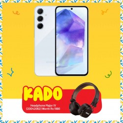 Samsung Galaxy A55 IceBlue & Free Headphone MB30BT