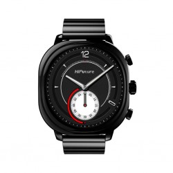 Hifuture Aix Smartwatch Black Luxury Stainless Steel