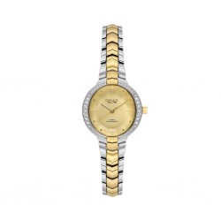 Omax Ladies Watch-STEEL COLOR/GOLD 2N18