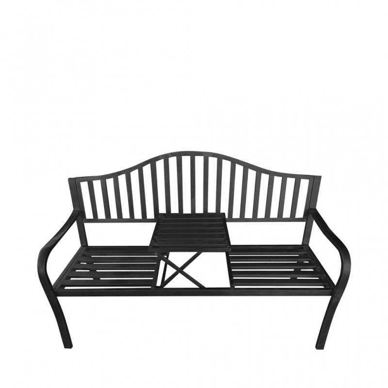 Salvia Bench 3 Seaters Black