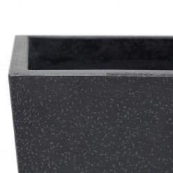 Data S Pot Black Terrazzo Cement