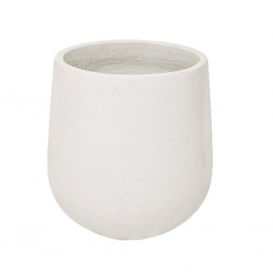 Buse Xl Pot White Terrazzo Cement