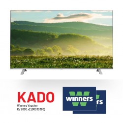 Toshiba 65C350LN 65" 4K smart LED TV & Free X2 Winners’ vouchers Rs 1,000