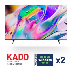 Hisense 65E7H 65” Qled Smart Tv & 2 x Free Winners vouchers Rs 1,000