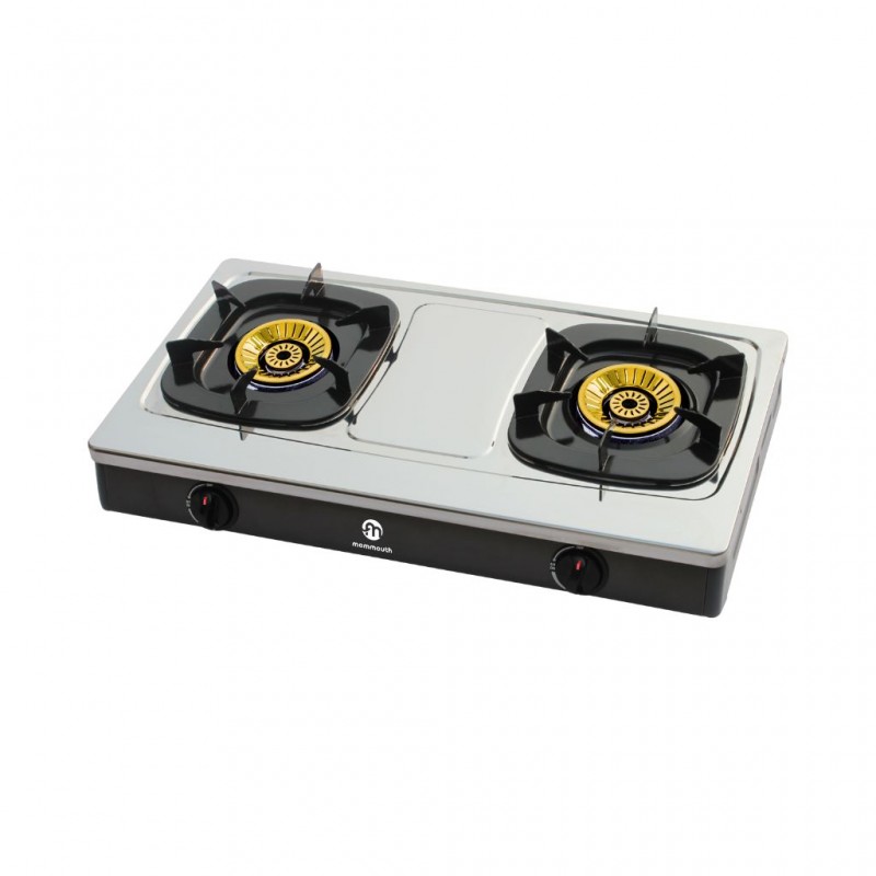 Mammouth MMGC9210 Stainless Steel 2 Burner Gas