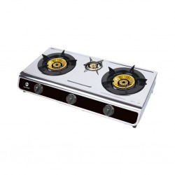 Mammouth MMGC9328 Stainless Steel 3 Burner Gas