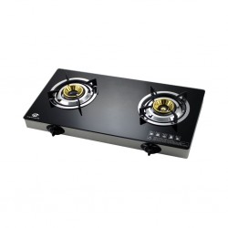 Mammouth MMGC9208G Slim Glass Top Double Burner