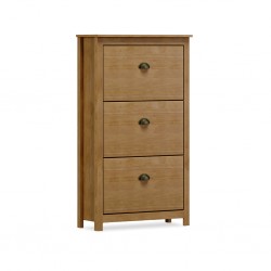 Topazio Shoe Cabinet Freijo/Solid Wood