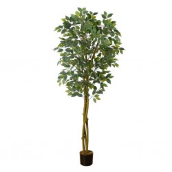 Faux Plant 180 cm Ficus Tree 7" Pot