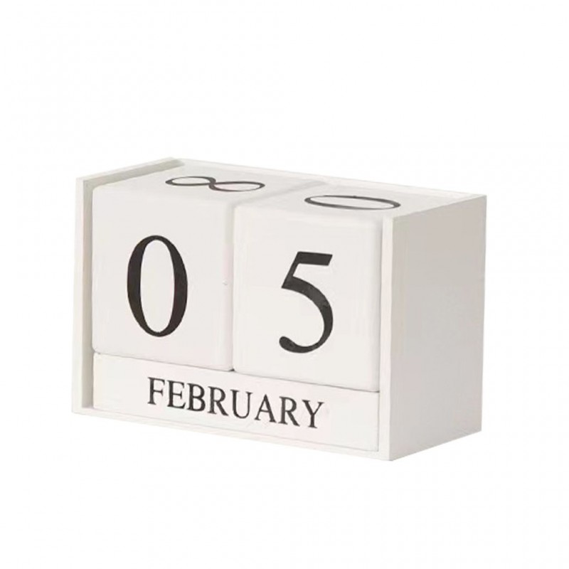 Calender Box Wood