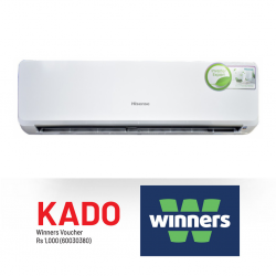 Hisense AS-12TR4SYETD Air Conditioner & Free Winners vouchers Rs 1,000