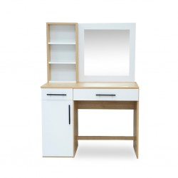 Cabana Dressing Table Applewood & White