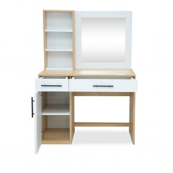 Cabana Dressing Table Applewood & White