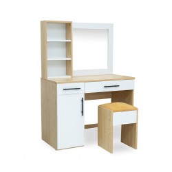 Cabana Dressing Table Applewood & White