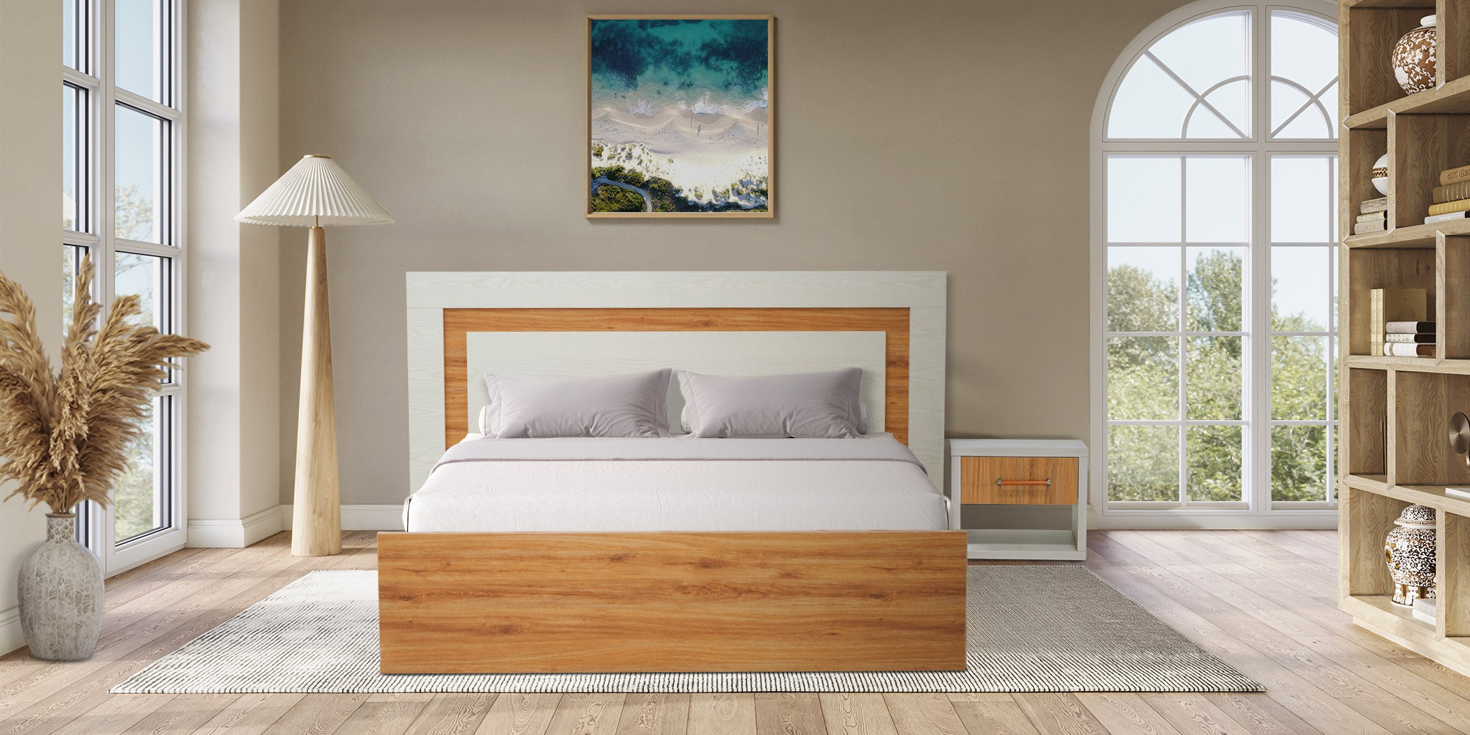 Ambianca Bed 160x200 cm In Plywood