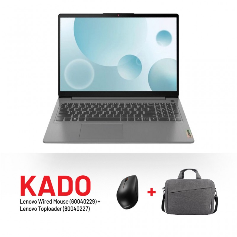 LENOVO IdeaPad S300 Intel Core i5-1235U 82RK00RNUE & Free Lenovo 15.6" Laptop Casual Toploader T210 + Lenovo Wireless mouse