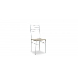 Yakon Table and 4 Chairs Metal/MDF