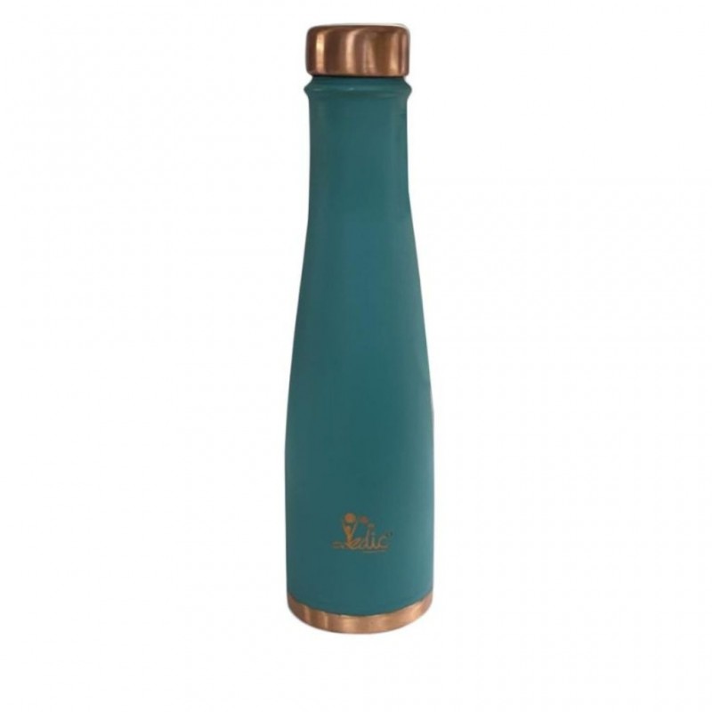 Dr Vedic DRV045 900ml Ocean Blue Colour Shark Bottle Copper "O"