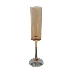 Champagne Glass Amber