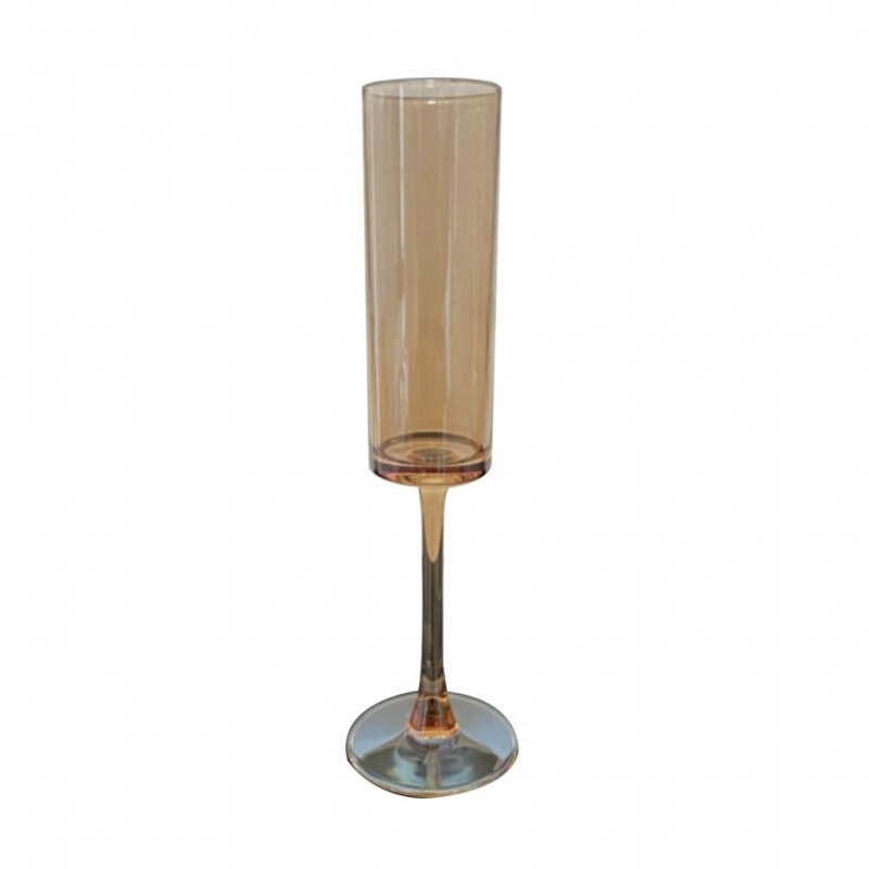 Champagne Glass Amber