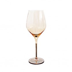 Wine Glass Amber Large