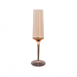 Champagne Glass Amber