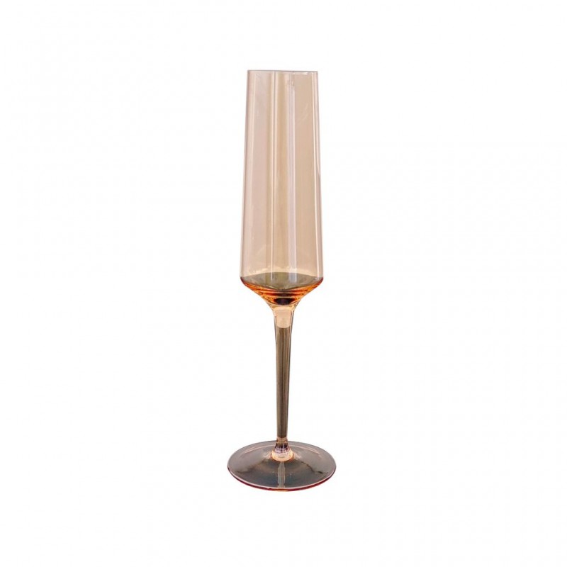 Champagne Glass Amber