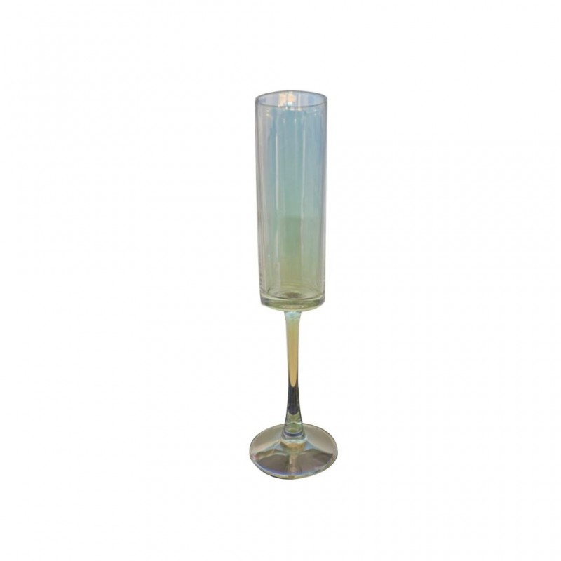 Champagne Glass Multicolored