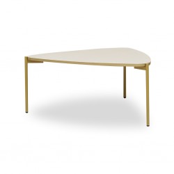 Isa Triangular Coffee Table Off White