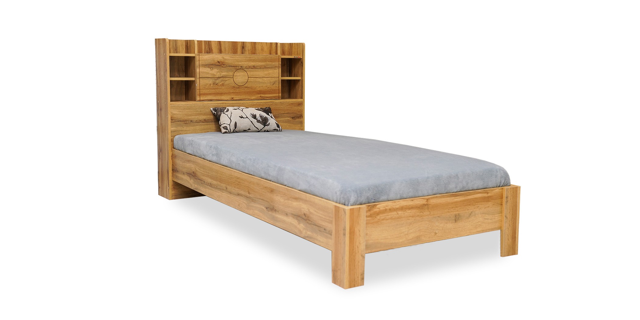 Makenzi Bedroom Set 90x190 cm Oak