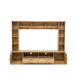 Ariena High TV Cabinet Wotan Oak