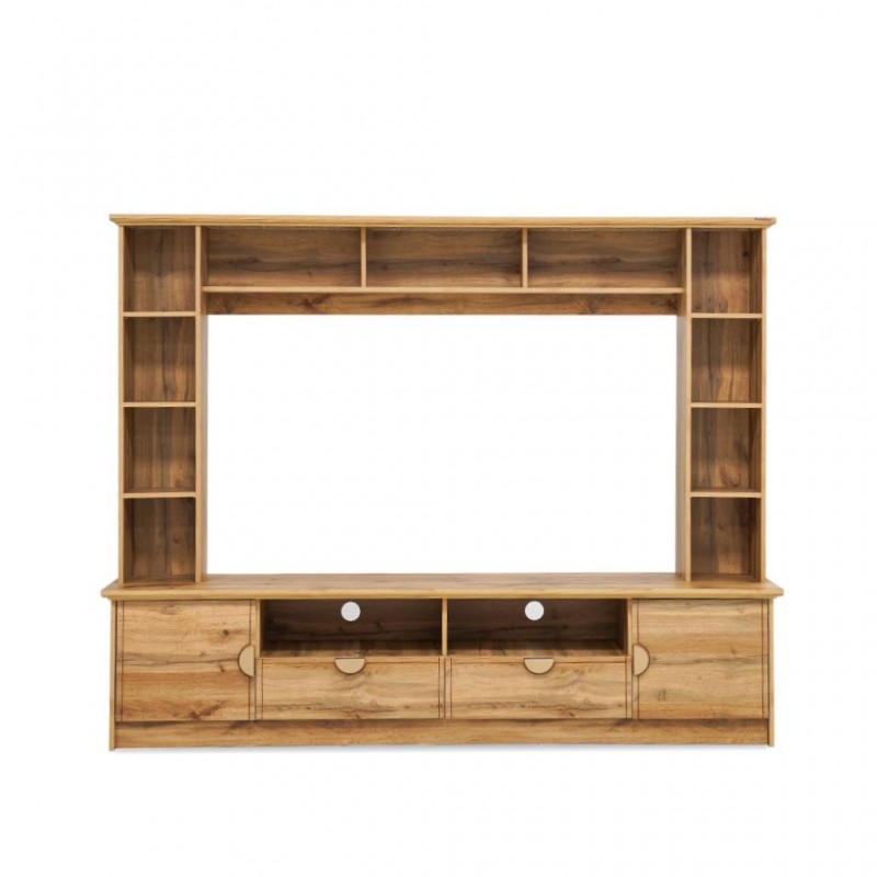 Ariena High TV Cabinet Wotan Oak