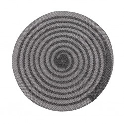 Plate Mat Rond Black