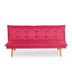 Louvres Sofa Bed Red