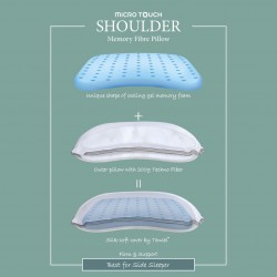 Microtouch Shoulder Pillow 65x45 cm