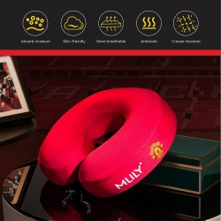 Manchester United Neck Pillow 34x34 cm