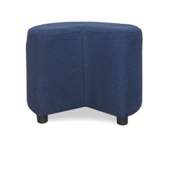 Angelo Corner LHF Chaise+RHF 3S+Ottoman Blue Col