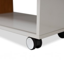 Olimpic Low TV Cabinet With Sliding Drs & Casters