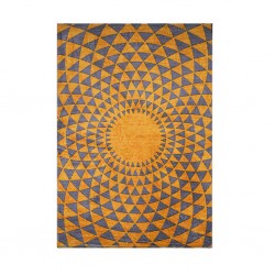 Rugs 160-230 cm Yellow & Pale Blue