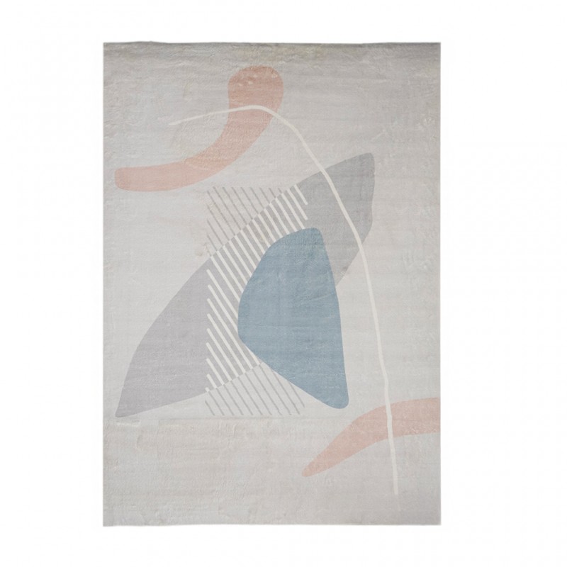 Rugs 160-230 cm Light Blue & Beige