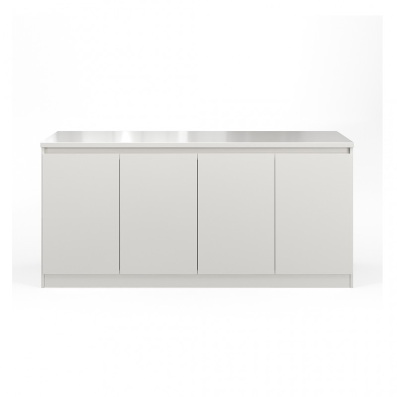 Truzzi Sideboard With 4 Doors Off White Gloss