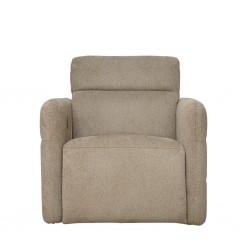 Lex Recliner Chair in Beige Col