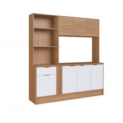 Cecilia Kitchen Cabinet Of 7 Doors 1 Drawer Freijo