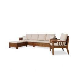 Vanela Sofa Corner W/Frame